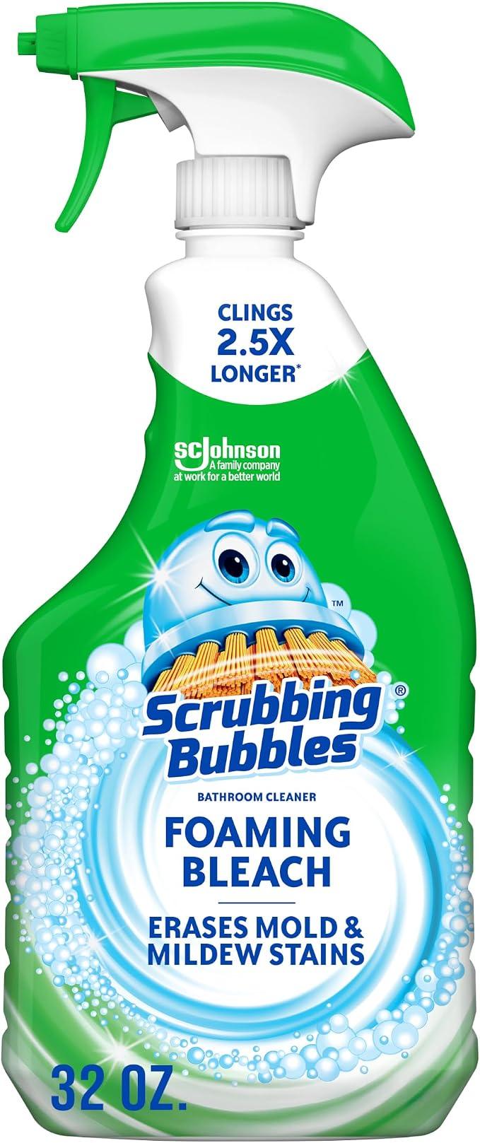 Scrubbing Bubbles foaming bathroom cleaner